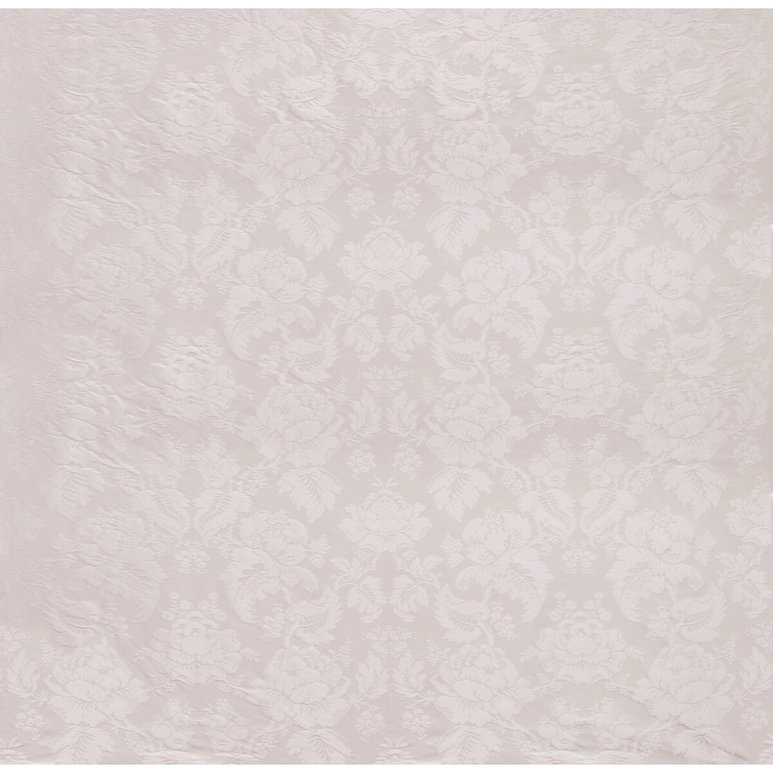 Brunschwig &amp; Fils Moulins Damask Snow Fabric