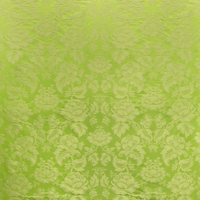 Brunschwig &amp; Fils Moulins Damask Green Fabric