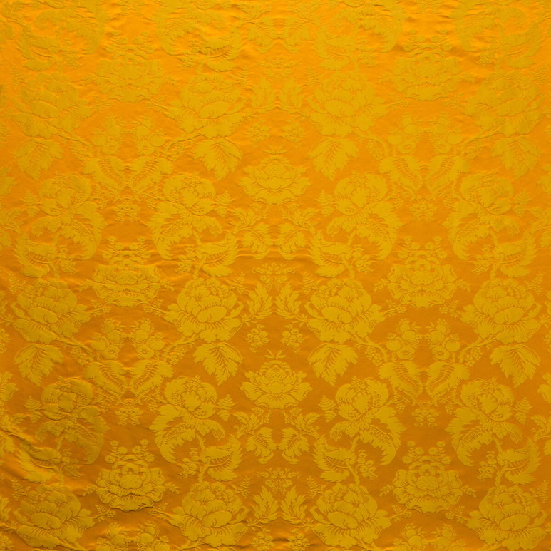 Brunschwig &amp; Fils Moulins Damask Spice Fabric