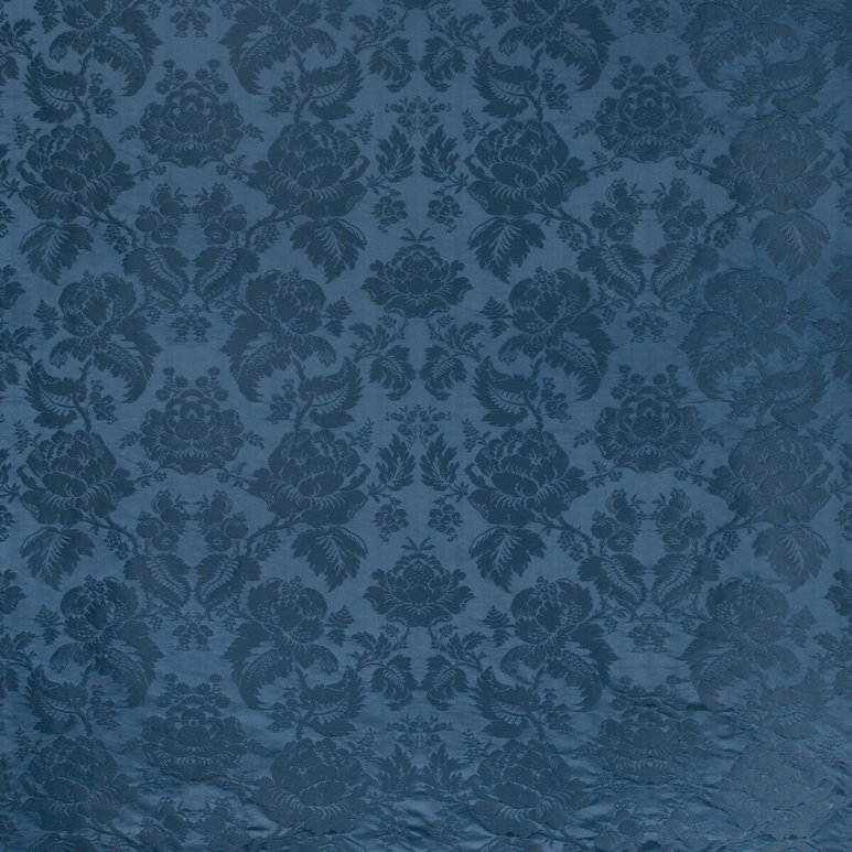 Brunschwig &amp; Fils Moulins Damask Delft Fabric