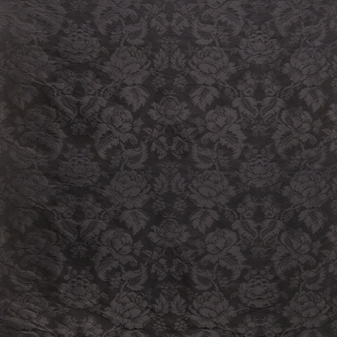 Brunschwig &amp; Fils Moulins Damask Onyx Fabric