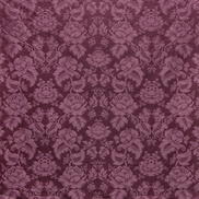 Brunschwig & Fils Moulins Damask Eggplant Fabric