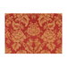 Brunschwig & Fils Moulins Damask Rouge/Ivoire Fabric