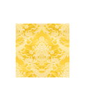 Brunschwig & Fils Charlieu Lampas Jaune/Ivoire Fabric