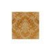 Brunschwig & Fils Charlieu Lampas Cognac/Ivoire Fabric