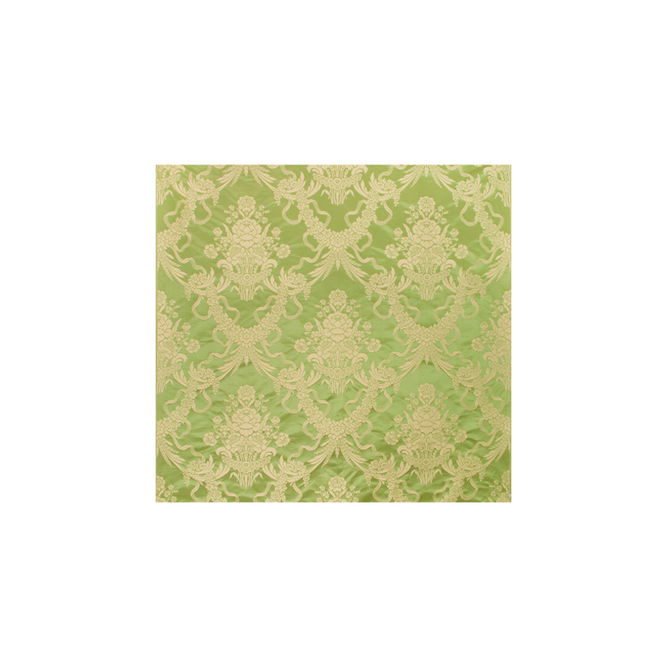 Brunschwig &amp; Fils Charlieu Lampas Vert/Ivoire Fabric