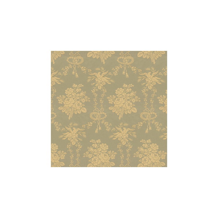Brunschwig &amp; Fils Oreste Damask Blue Fabric