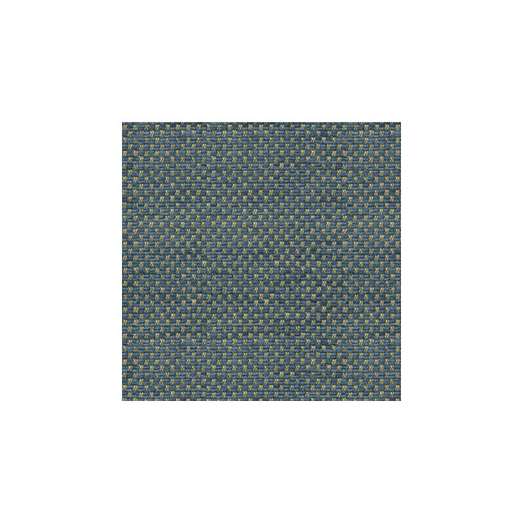 Brunschwig &amp; Fils Yorke Chenille Deep Blue/Beige Fabric
