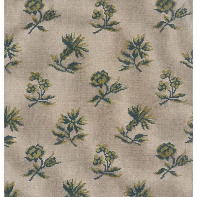 Brunschwig &amp; Fils Florian Grospoint Green Fabric
