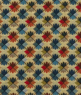 Brunschwig & Fils Oatlands Tapestry Blue/Red Fabric
