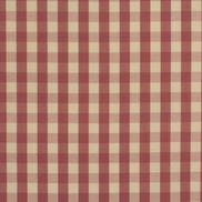 Brunschwig & Fils Carsten Check Rose and Cream Fabric