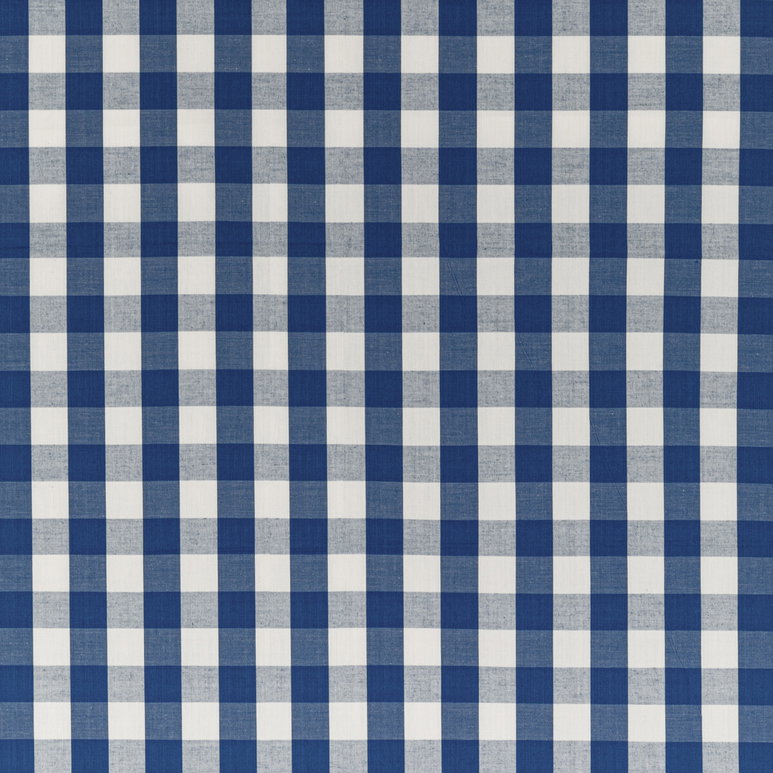 Brunschwig &amp; Fils Carsten Check Navy Fabric