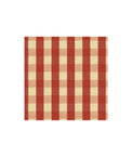 Brunschwig & Fils Carsten Check Pomegranate Fabric