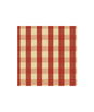 Brunschwig & Fils Carsten Check Pomegranate Fabric