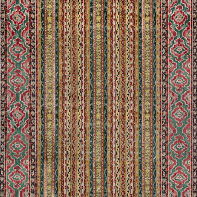 Brunschwig &amp; Fils Savonnerie Velvet Jewel Fabric