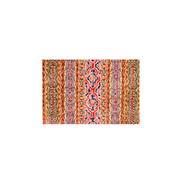 Brunschwig & Fils Savonnerie Velvet Prussian & Garnet Fabric