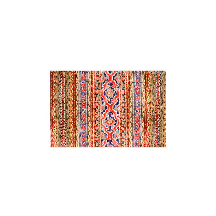 Brunschwig &amp; Fils Savonnerie Velvet Prussian &amp; Garnet Fabric