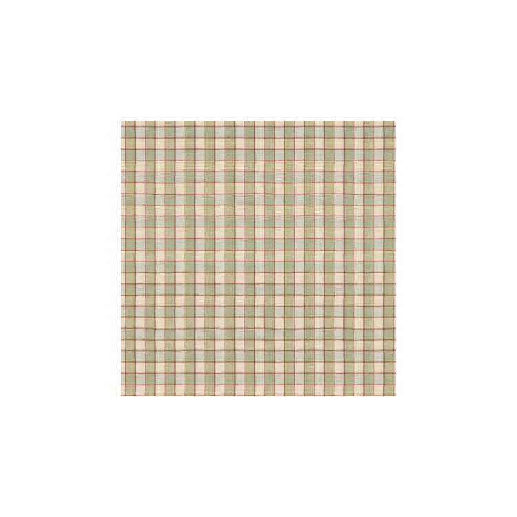 Brunschwig &amp; Fils La Seyne Check Sandstone Fabric