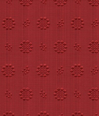 Brunschwig & Fils Chandler Figured Woven Red Currant Fabric