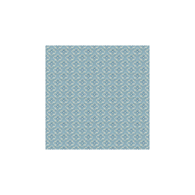 Brunschwig &amp; Fils Creek Figured Woven Blue Fabric