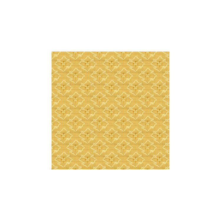 Brunschwig &amp; Fils Creek Figured Woven Gold Fabric
