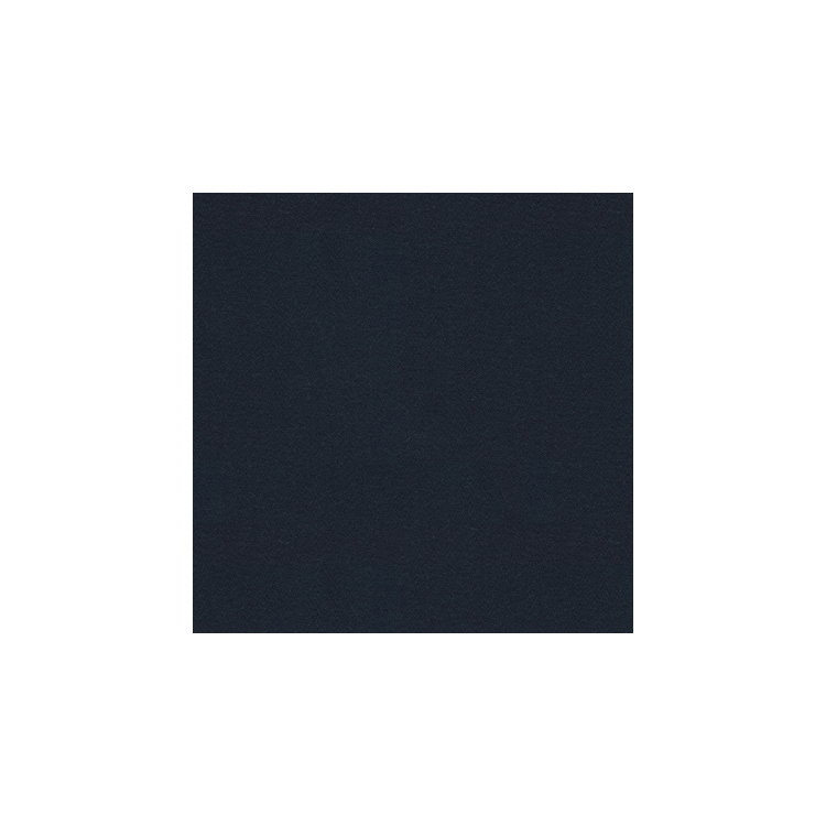 Brunschwig &amp; Fils Fyvie Wool Satin Navy Fabric