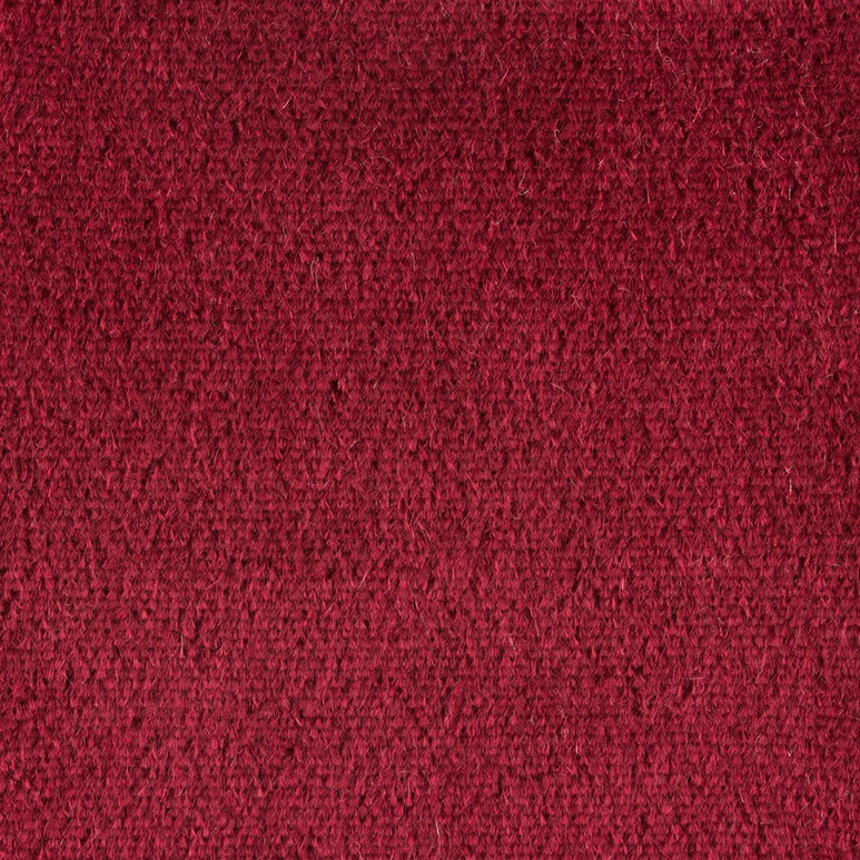 Brunschwig &amp; Fils Autun Mohair Velvet Crimson Fabric