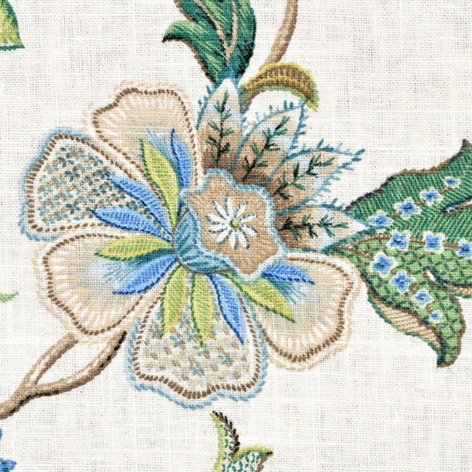 P. Kaufmann Brissac Sapphire Fabric image 2 of 5
