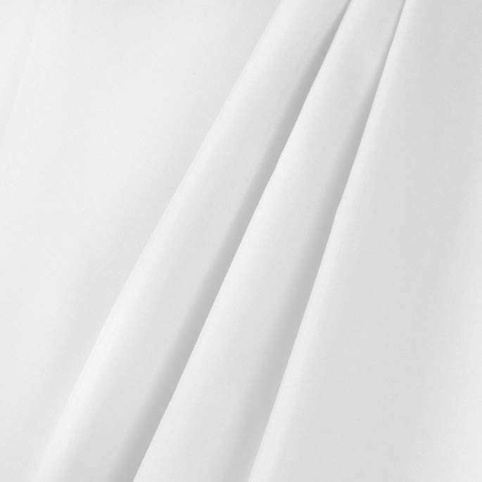 45" White Broadcloth Fabric image 2 of 2