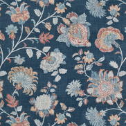 Richloom Bronte Indigo Fabric
