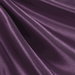 Dark Plum Premium Bridal Satin Fabric