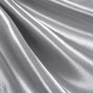 Silver Premium Bridal Satin Fabric