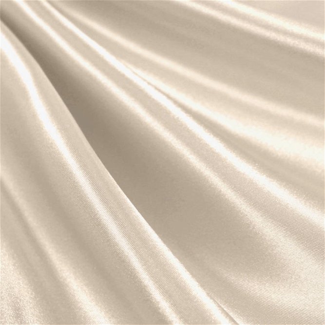 Cream Premium Bridal Satin Fabric