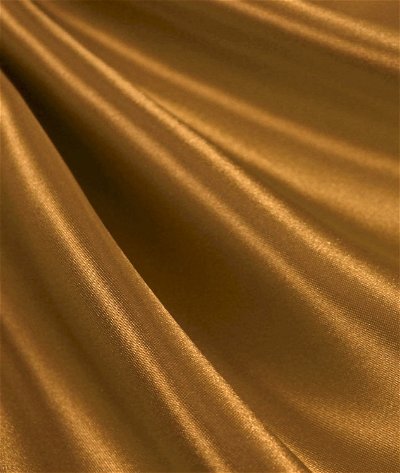 Dark Gold Premium Bridal Satin Fabric
