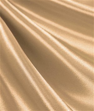 Khaki Premium Bridal Satin Fabric