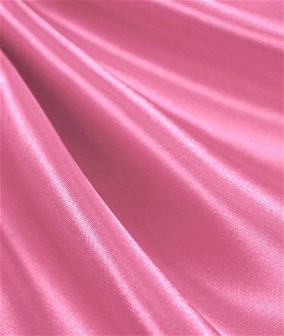 Silk Stretch Satin Fabric Old Pink
