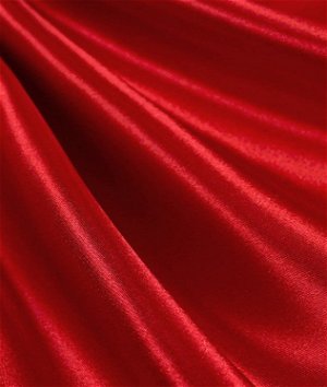 红色高级新娘缎面织物