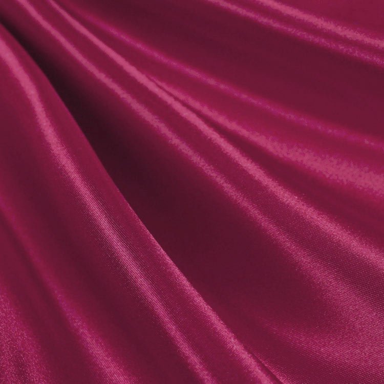 Burgundy Premium Bridal Satin Fabric