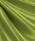 Dark Lime Premium Green Satin Fabric