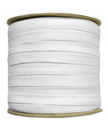 1/2" White Extra Wide Double Fold Bias Tape - 150 Yards