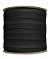 1/2" Black Extra Wide Double Fold Bias Tape - 100 Yards - Out of stock