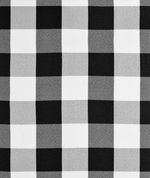 Black/White Buffalo Check