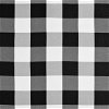 Black/White Buffalo Check Fabric - Image 1