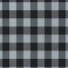 Premier Prints Buffalo Check Ash Black Fabric