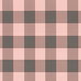 Premier Prints Buffalo Check Blush Grey Canvas Fabric