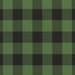 Premier Prints Buffalo Check Valley Green Black Canvas Fabric
