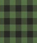 Premier Prints Buffalo Check Valley Green Black Canvas Fabric
