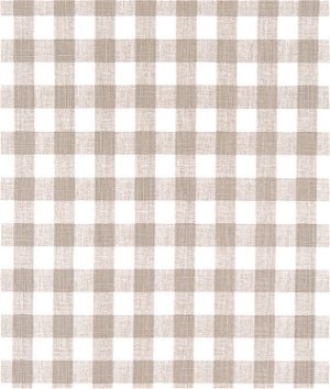 Brown tan checked fabric gingham tea stained RT-Chest- DC34 Espresso from  Brick House Fabric: Novelty Fabric