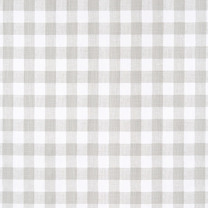 Premier Prints Buffalo Plaid French Grey Slub Canvas Fabric image 1 of 2