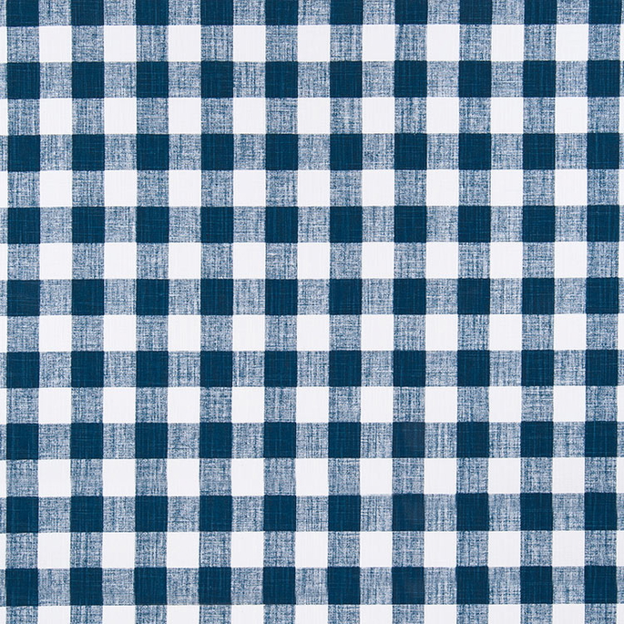 Premier Prints Buffalo Plaid Italian Denim Slub Canvas Fabric image 1 of 2